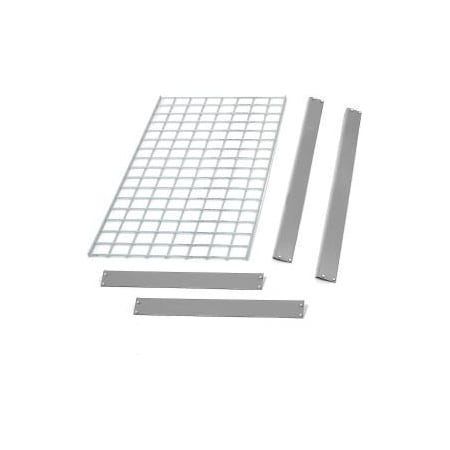 Global Equipment Bulk Rack Shelf Wire Deck 96"W x 36"D - Gray 716472